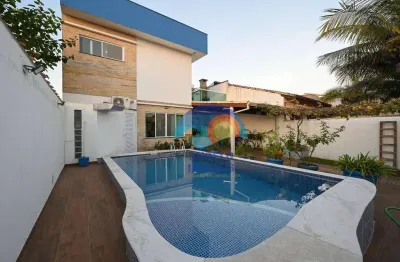 Sobrado com 3 dormitórios à venda, 160 m² por r$ 750.000,00 - jardim marcia - peruíbe/sp