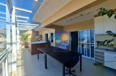 Cobertura com 4 dormitórios à venda, 220 m² por r$ 1.350.000,00 - centro - peruíbe/sp