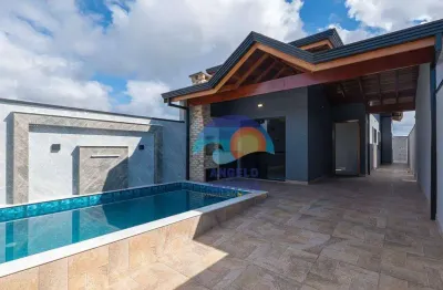 Casa com 2 dormitórios à venda, 85 m² por r$ 429.000,00 - flora rica ii - peruíbe/sp