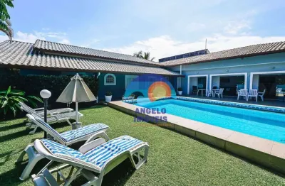 Casa com 5 dormitórios à venda, 237 m² por r$ 1.200.000,00 - parque balneário oásis - peruíbe/sp