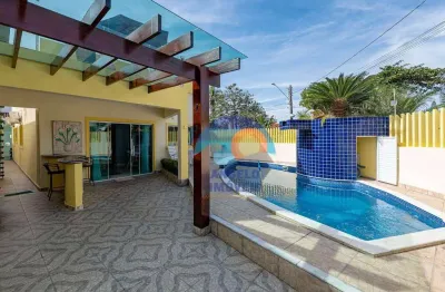 Casa com 3 dormitórios à venda, 120 m² por r$ 680.000,00 - cidade nova peruibe - peruíbe/sp