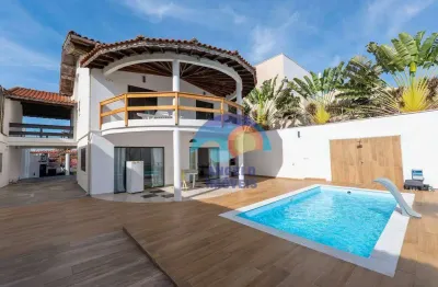 Sobrado com 6 dormitórios à venda, 370 m² por r$ 890.000,00 - estância balneária maria helena novaes - peruíbe/sp