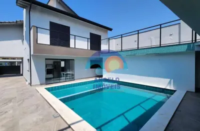 Sobrado com 5 dormitórios, 357 m² - venda por r$ 2.500.000,00 ou aluguel por r$ 10.475,00/mês - jardim ribamar - peruíbe/sp