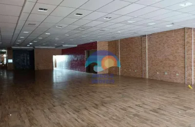 Salão, 650 m² - venda por r$ 3.500.000,00 ou aluguel por r$ 18.400,00/mês - centro - peruíbe/sp