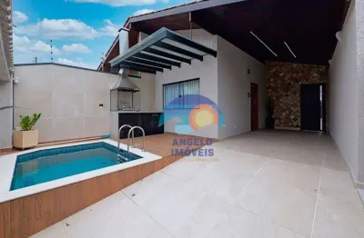 Casa de luxo com 2 dormitórios à venda, 84 m² por r$ 600.000 - jardim ribamar - peruíbe/sp