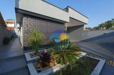 Casa com 3 dormitórios à venda, 142 m² por r$ 980.000,00 - cidade nova peruibe - peruíbe/sp