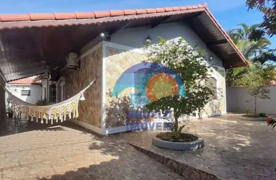 Casa com 4 dormitórios à venda, 154 m² por r$ 650.000 - balneário três marias - peruíbe/sp