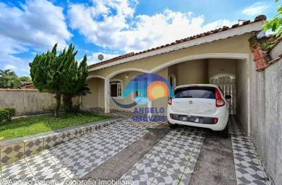 Casa com 3 dormitórios para alugar, 124 m² por r$ 2.500,00/mês - balneário três marias - peruíbe/sp