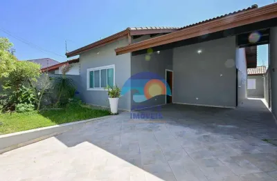 Casa com 3 dormitórios à venda, 151 m² por r$ 640.000,00 - balneário três marias - peruíbe/sp