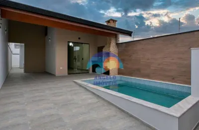 Casa com 2 dormitórios à venda, 82 m² por r$ 430.000 - flora rica ii - peruíbe/sp