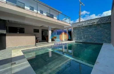 Sobrado com 5 dormitórios à venda, 270 m² por r$ 2.500.000,00 - centro - peruíbe/sp