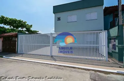 Apartamento com 2 dormitórios à venda, 56 m² por r$ 280.000,00 - estância balneária belmira novaes - peruíbe/sp