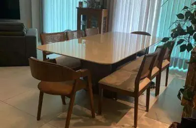 Apartamento à venda, 3 quartos, 3 suítes, 1 vaga, santa maria - uberlândia/mg