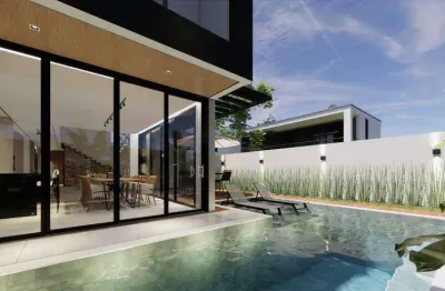 Casa em condomínio à venda, 4 quartos, 4 suítes, 3 vagas, jardim sul - uberlândia/mg
