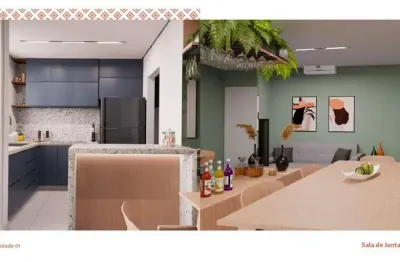 Apartamento à venda, 2 quartos, 1 suíte, 1 vaga, novo mundo - uberlândia/mg