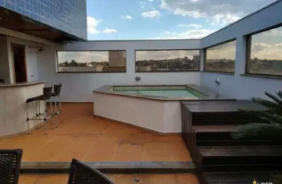 Cobertura à venda, 4 quartos, 2 suítes, 4 vagas, copacabana - uberlândia/mg