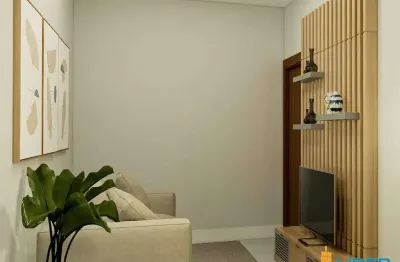 Apartamento à venda, 2 quartos, 1 suíte, 1 vaga, tibery - uberlândia/mg