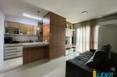 Apartamento à venda, 2 quartos, 1 suíte, 2 vagas, santa mônica - uberlândia/mg