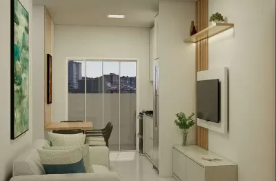 Apartamento à venda, 2 quartos, 1 vaga, mansour - uberlândia/mg