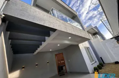 Casa à venda, 3 quartos, 1 suíte, 2 vagas, itapema sul - uberlândia/mg