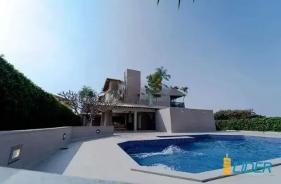 Casa à venda, 5 quartos, 4 suítes, 6 vagas, cidade jardim - uberlândia/mg