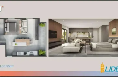 Apartamento à venda, 1 quarto, 1 vaga, martins - uberlândia/mg