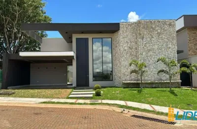 Casa em condomínio à venda, 4 quartos, 3 suítes, 2 vagas, jardim botanico - uberlândia/mg
