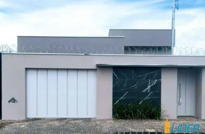 Casa à venda, 3 quartos, 1 suíte, 2 vagas, novo mundo - uberlândia/mg