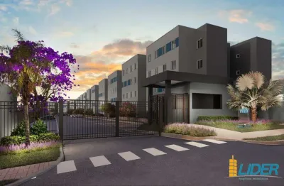 Apartamento à venda, 2 quartos, 1 vaga, shopping park - uberlândia/mg