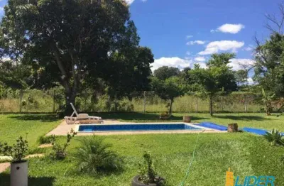Chácara à venda, 4 quartos, 10 vagas, panorama - uberlândia/mg