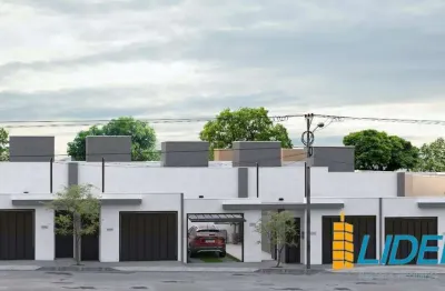 Ótimas casas novas com 69m2 de construção em terreno de 144m2 à venda no bairro pacaembu