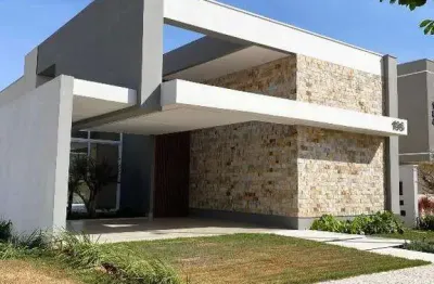 Belíssima casa nova térrea com 210m2 de construção em terreno de 400m2 à venda em condomínio fechado na zona sul de uberlândia