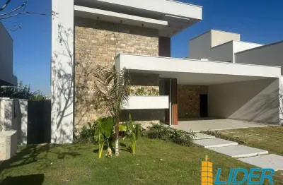 Casa em condomínio à venda, 4 quartos, 4 suítes, 2 vagas, nova uberlandia - uberlândia/mg