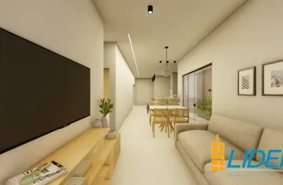 Bela casa nova, e térrea com 139,46m2 de construção em terreno de 170m2 à venda no bairro custódio pereira