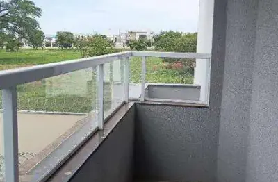 Apartamento 2 quartos com suíte, varanda e 1 vaga em nova uberlândia