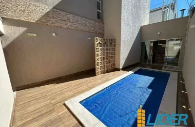 Casa em condomínio à venda, 3 quartos, 3 suítes, 2 vagas, granja marileusa - uberlândia/mg