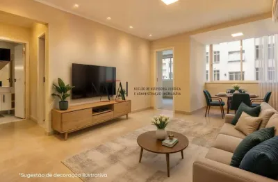 Vendo apto reformado em copacabana 02 qtos 75m-rua inhangá-rj.