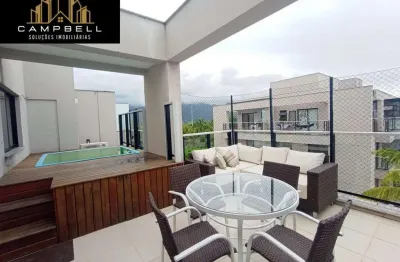 Condomínio sofisticato residence - apartamento cobertura em recreio dos bandeirantes, rio de janeiro/rj