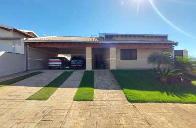 Casa em condomínio fechado com 4 quartos à venda na condomínio nascente do jaraguá, altos do jaraguá, araraquara, 271 m2 por r$ 1.400.000