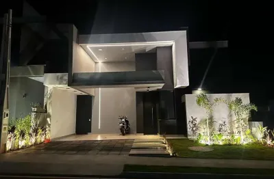 Casa em condomínio fechado com 3 quartos à venda na rua e, quinta do salto residence, araraquara, 185 m2 por r$ 1.500.000