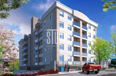 Apartamento em construção a venda em carlos barbosa 2 quartos, 2 banheiros e 1 vaga.