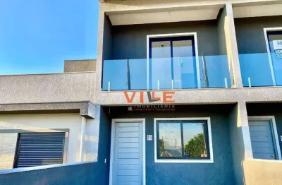 Sobrado com 2 dormitórios à venda, 78 m² por r$ 319.000,00 - cadiz - gravataí/rs