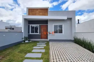 Casa com 3 dormitórios à venda, 80 m² por r$ 469.000,00 - reserva bela vista - gravataí/rs