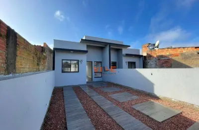 Casa com 2 dormitórios à venda, 54 m² por r$ 299.000,00 - parque ipiranga - gravataí/rs