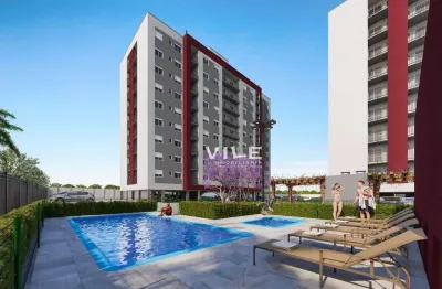 Apartamento com 2 dormitórios à venda, 56 m² por r$ 253.000,00 - oriço - gravataí/rs