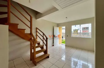 Sobrado com 2 dormitórios à venda, 61 m² por r$ 195.000,00 - santa cruz - gravataí/rs