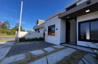 Casa com 3 dormitórios à venda, 88 m² por r$ 569.000,00 - villagio palermo - gravataí/rs