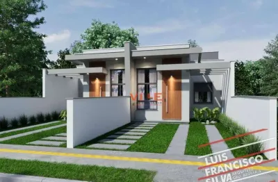 Casa 03 dormitórios sendo 01 suíte à venda no bairro renascença em gravataí