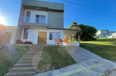 Casa com 3 dormitórios à venda, 150 m² por r$ 899.000,00 - villa lucchesi - gravataí/rs