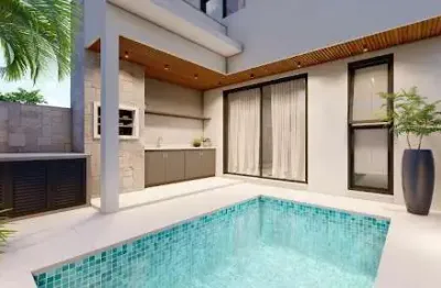Casa com 3 quartos, sendo 1 suíte, à venda em condomínio fechado próximo ao centro de gravataí